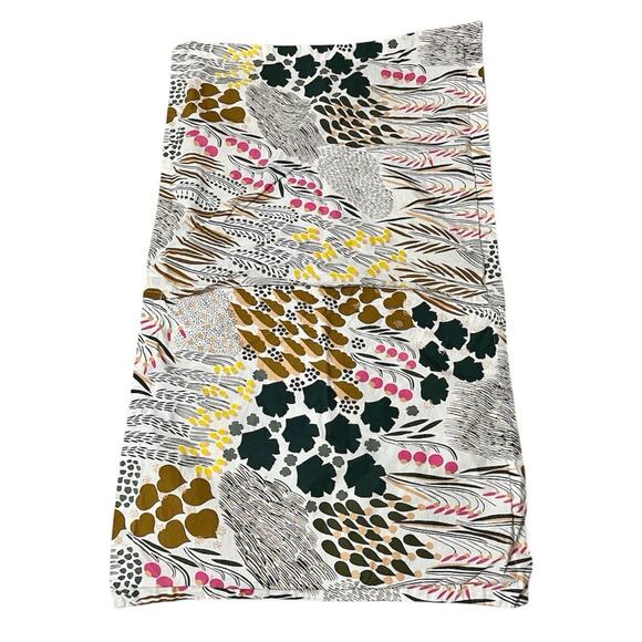Marimekko King Pillow Sham Pieni Letto Cotton Floral Abstract Multicolor Swedish - Picture 2 of 8
